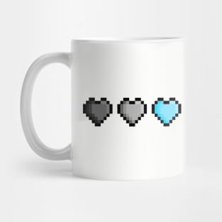 Pride Pixel Hearts Mug